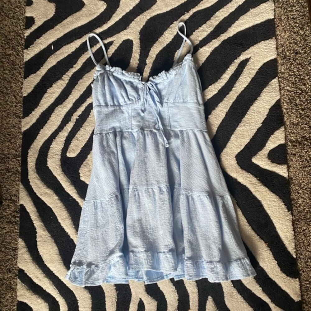 Light Blue Baby doll sundress